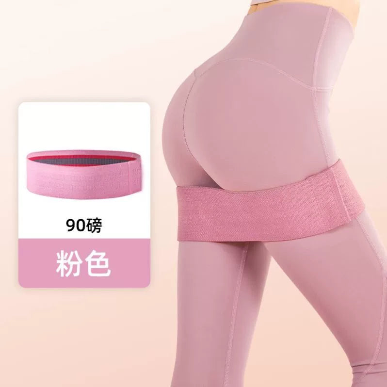 Elastik dairəvi fitness elastik bandı qadın ombası məşq aləti müqavimət bandı kalça məşqi uzanan gözəl ayaqları çömbəlmək yoga
