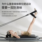 2026 yeni yay nəfəs ala bilən Yoga corabları sürüşməyən peşəkar Pilates corabları idman fitnes rəqs qayıq corabları qadınlar üçün