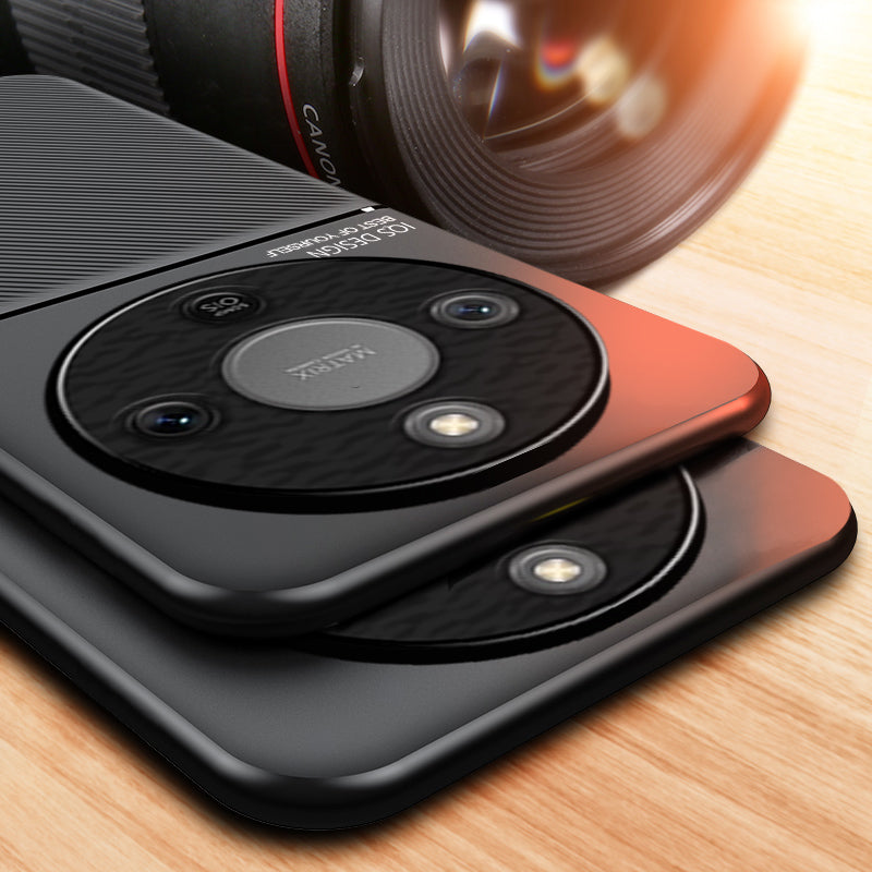 Suitable for Honor X9D external version, frosted leather texture, full coverage, anti-fall Honor shell case, new style for men and women, magnetic ultra-thin MTN-NX1 silicone soft edge