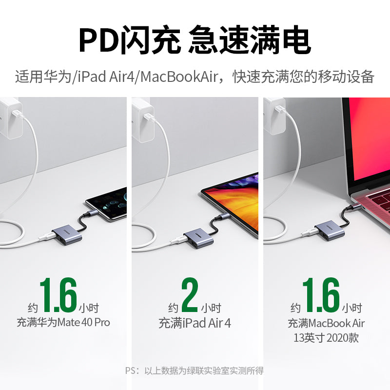 Green Alliance OTG adapter tipc USB interfeysinə sürətli doldurma Apple 16iPhone17Pro15 məlumat kabeli üçün uyğun U disk çevirici Huawei mobil telefon planşet USB fləş sürücüsü ikisi birdə bir tip