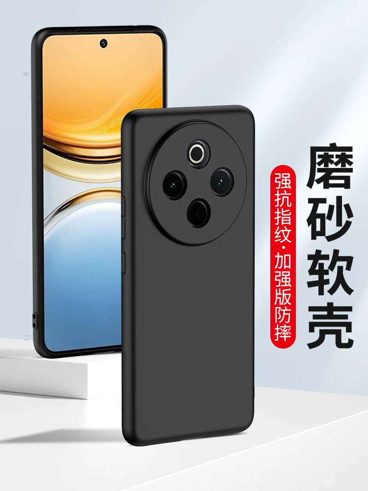 Şaxtalı vivoy100i y200 y300pro cib telefonu korpusu vivo y97 y93 yeni y78+ y600Pro yumşaq silikon y77e y76s y74s qoruyucu y73t qutusu y500 üçün uyğundur