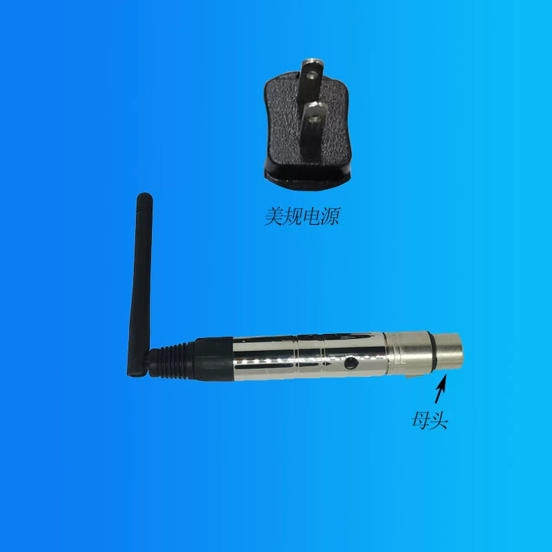 Simsiz DMX512 ötürücü XLR simsiz qəbuledici DMX512 siqnal simsiz qəbuledici ötürücü