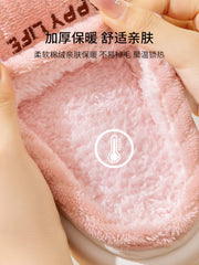 Qadın pambıq terlikləri, qış üslubu, 2025 yeni üslubu, qapalı evdə isti yun terliklər, kişilər üçün evdə istifadə, kişilər üçün payız və qış.