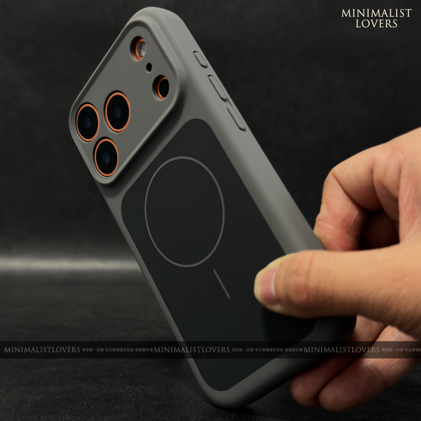 Minimalist həvəskarlar üçün yeni rəngə uyğun Apple 17promax cib telefonu qabı maye silikon qalınlaşdırılmış Magsafe güclü maqnit adsorbsiyasına malik hər şey daxil olmaqla iPhone17PRO düşməyə qarşı qoruyucu örtük