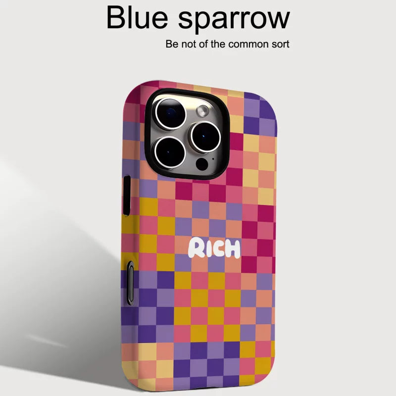 Şirin sərin çəhrayı qara pantera naxışı iPhone16 cib telefonu üçün uyğundur Apple 16promax ikisi birdə film 15/15pro qadın 17promax moda 17pro/14pm Huawei mate70/P80