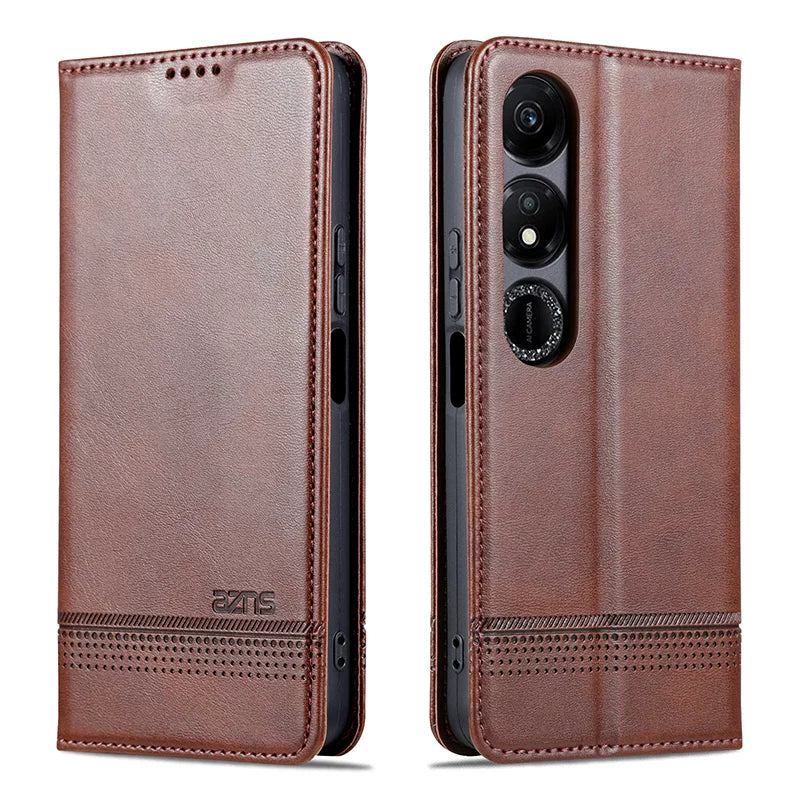 Honor Play 40 flip phone case, Honor Play 40 protective case, shockproof leather case, full coverage, soft silicone, suitable for men and women with business style.