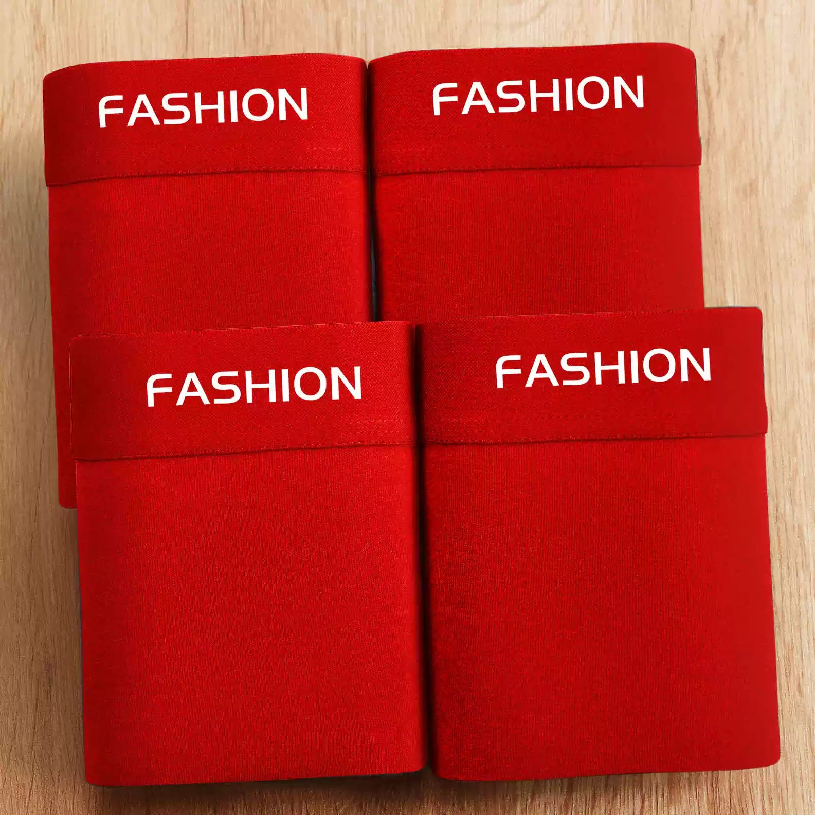 4 ədəd kişi boksçu şortları, modal təmiz pambıqdan hazırlanmış, antibakterial, nəfəs alan, dörd künclü, dəbli.