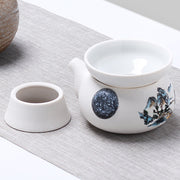 Çay sızması, çay filtri, çay filtri, çay dəmləyicisi ayırıcı, çay ayırıcı, ədalətli fincan, bir parça kunqfu ultra sıx bənövşəyi qum xam filizi
