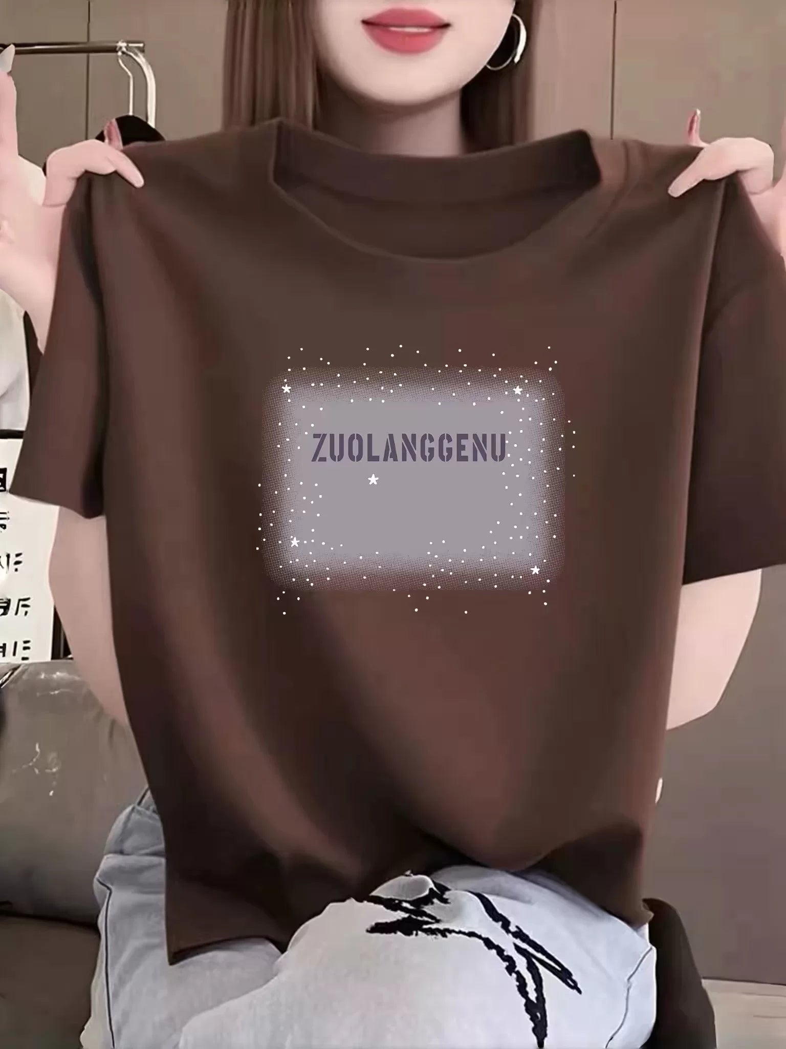 Ağacdələn təmiz pambıq Xia Xin orijinal Koreya üslubu ins üslubunda sarı ağ retro dəbli qısaqol qadın köynək alt paltarı