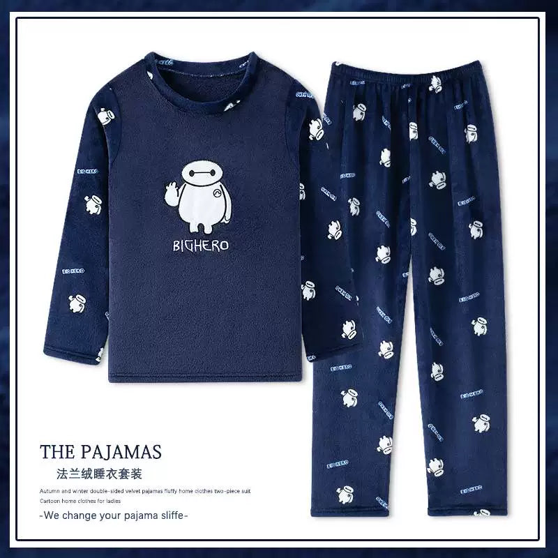 cütlük pijama dəsti qış qadın kişilər pijama ev geyimləri pijama