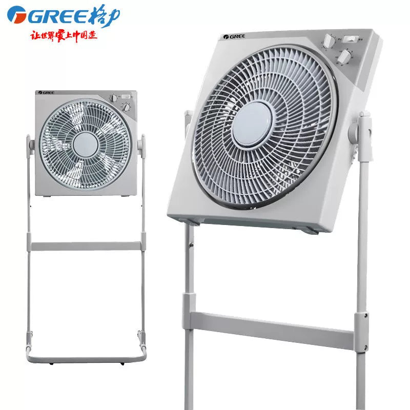 Gree fırlanan yarpaqlı ventilyator qaldırıcı elektrik ventilyatoru məişət şaquli döşəmə ventilyatoru yataqxanası vaxtlı stol ventilyatoru beş yarpaqlı xoşbəxt fanat