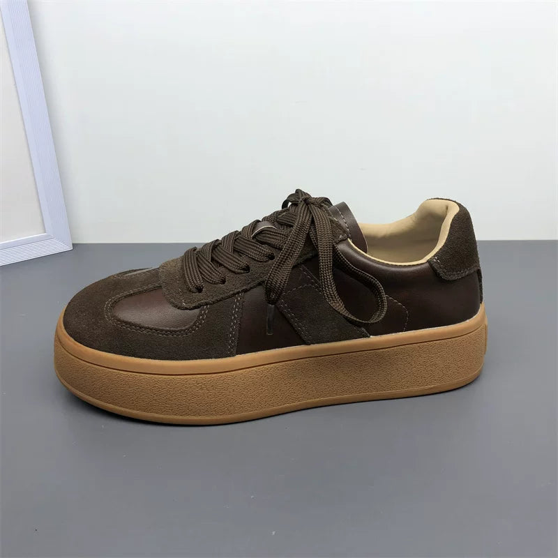 Women's shoes at discounted prices: German training shoes, genuine leather sneakers, new spring and fall casual shoes, women's suede cowhide Birken shoes, single shoes.
