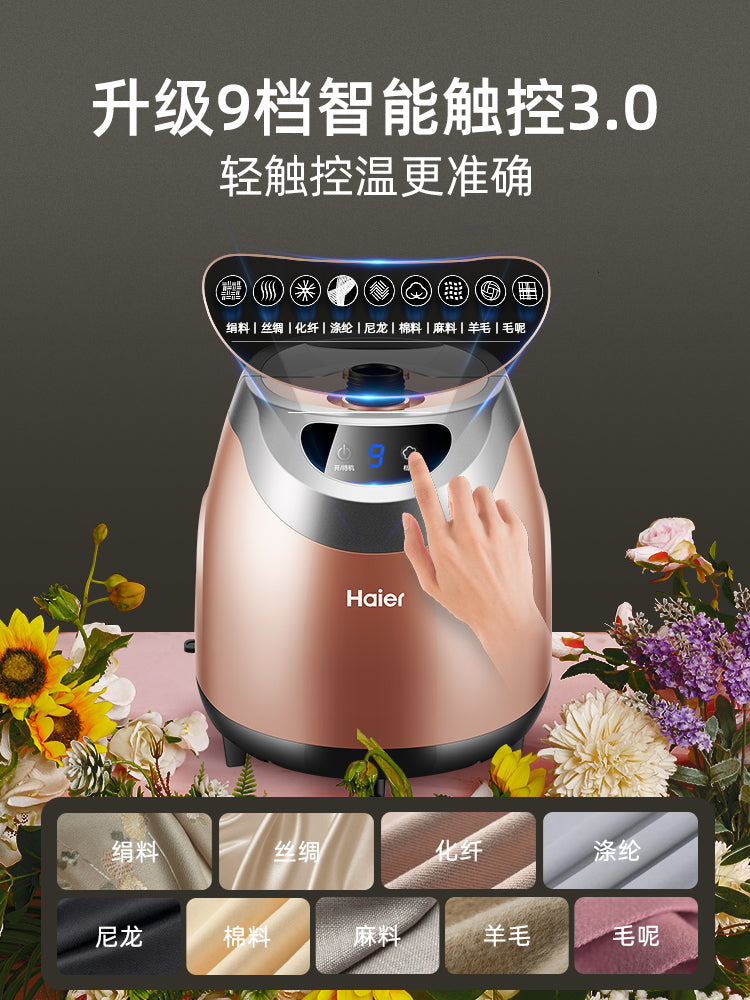 Haier buxar paltar buxarlayan məişət əl dəmir paltar ütüləmə maşını kommersiya şaquli kiçik geyim mağazası ayrılmışdır