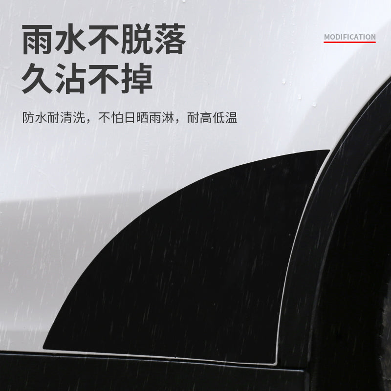 Tesla Yeni Versiya Modeli/Yl/3-ə aiddir Arxa Qapı Sıçramaya Qarşı Film Qapı TPU Ekran Qoruyucusu Bərpa Aksesuarları