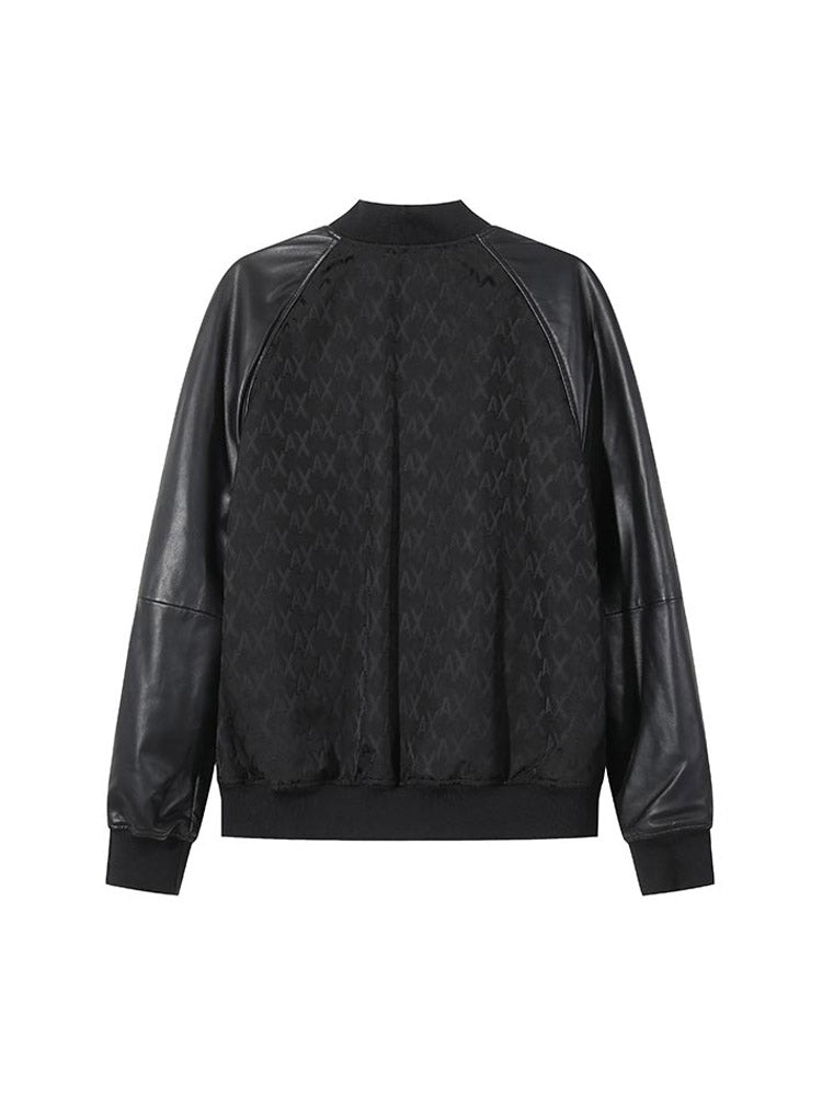 AX Armani Kişilər üçün Yamaqlı Sırınmış Gödəkçə Stilində Palto XM000002 AF10114