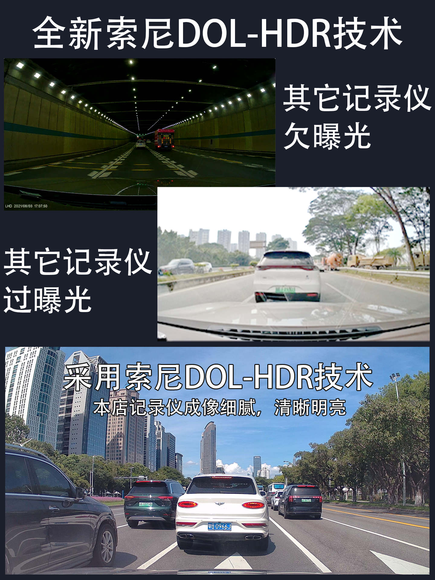 Kaiyi Shiyue Xuanjie Pro Kunlun Xuandu Xüsusi Avtomobil DVR - Yeni 4K Yüksək Tərifli, Naqilsiz, Dağıdıcı Quraşdırma Yoxdur