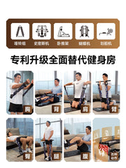 Kişilər üçün açıq arxa məşq, sinə məşq aləti, sinə genişləndirici dartıcı, fitnes avadanlığı, məişət gərginlik kəməri, çoxfunksiyalı gərginlik ipi