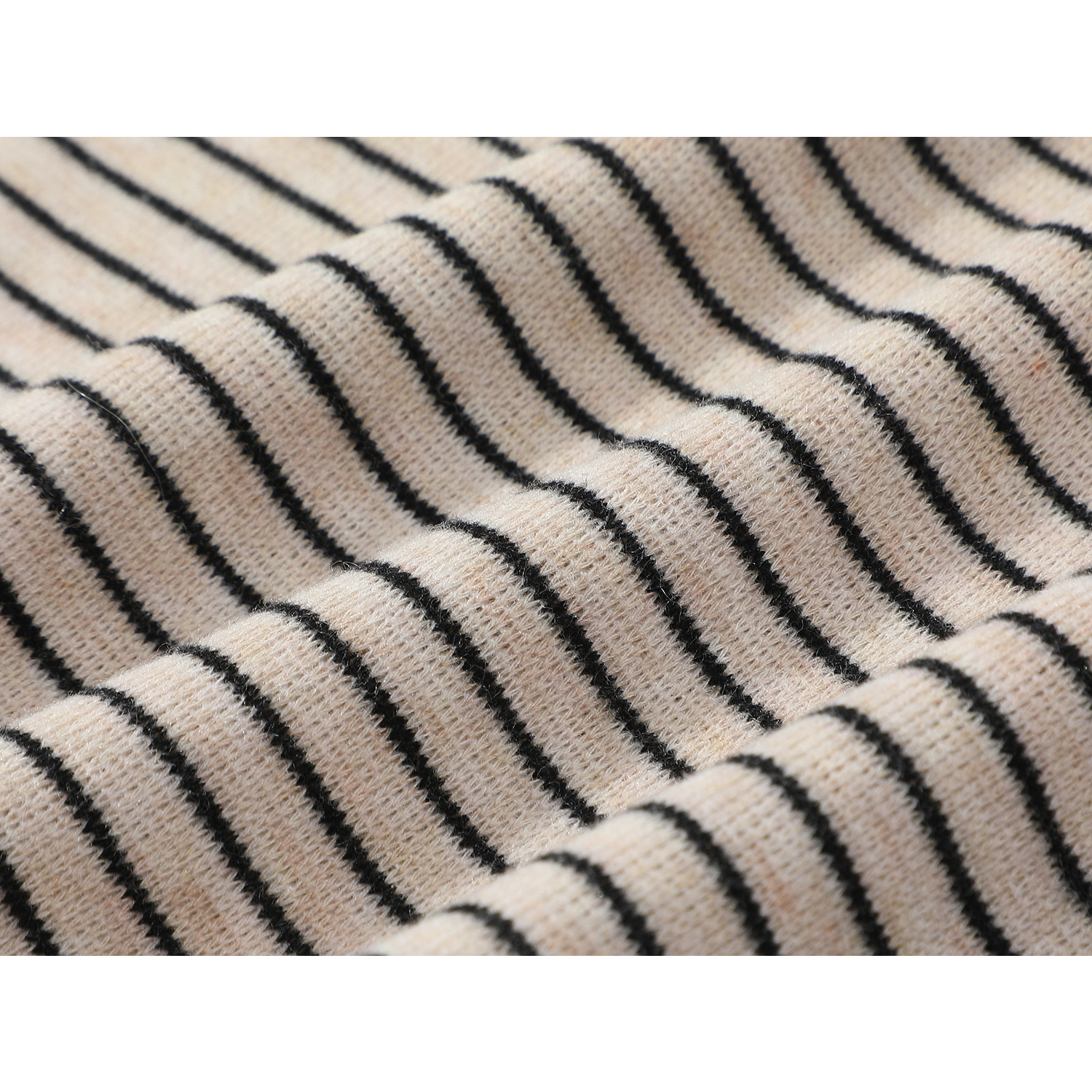 Cholisa Koreya üslubunda zolaqlı trikotaj dəsti, erkən qış üçün, şık və qatlı, Sherpa yun jiletli iki hissəli dəst