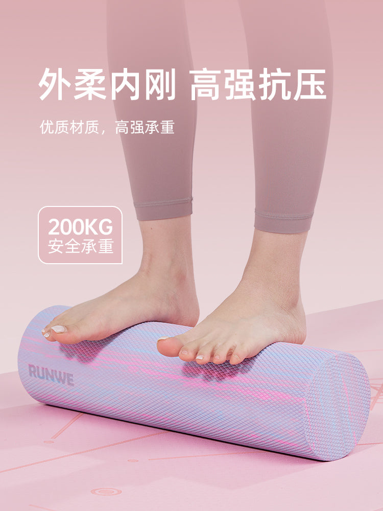 Langwei köpük roller əzələ rahatlaması professional roller təcrübəsiz diyircəkli arxa parlaq bərk yoga sütunu üzən nöqtə diyircəkli ayaq presi