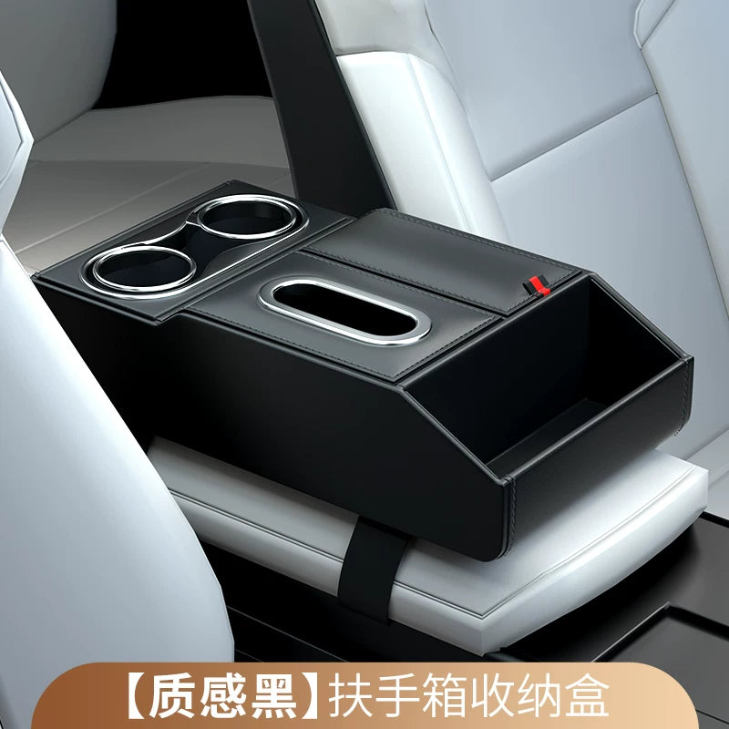 Multifunctional passenger side storage box compatible with Audi A6, A6L, A4, A4L, Q5, LQ5, Q2, A4, Q7, Q8