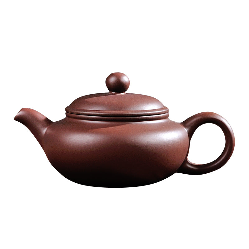 Yixing Böyük Tutumlu Bənövşəyi Gil Çaydanı Əl Çay dəmləmə Antik Pot Kung Fu Çay Dəsti Ev Ters Ola bilər