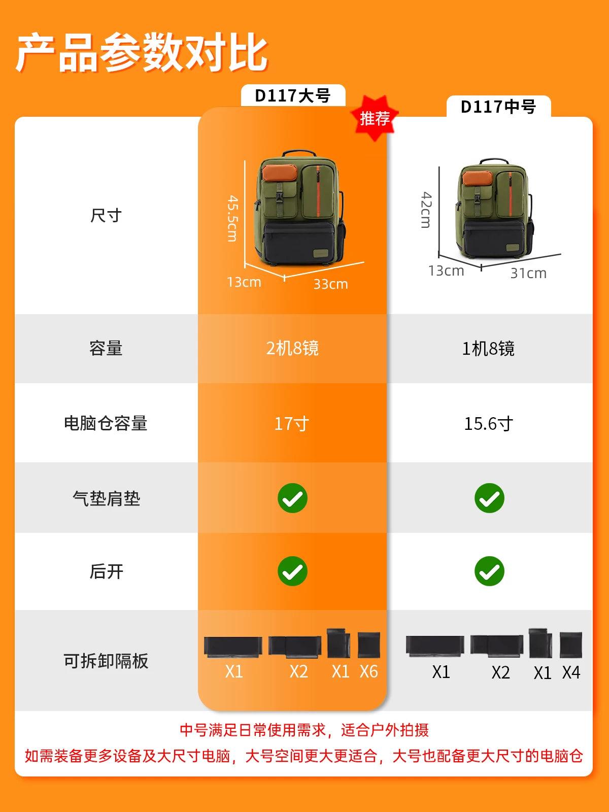 Cwatcun Hong Kong brendi 2 maşın 8 linzalı peşəkar fotoqrafiya bel çantası SLR kamera obyektiv saxlama böyük tutumlu fotoqrafiya çantası Sony Canon R50 Nikon Sony kamera çantası üçün uyğundur