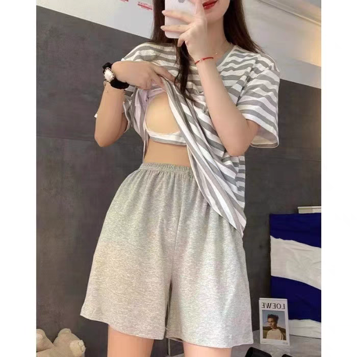 Qadın pijama,yay,təmiz pambıq,100%qısaqol,döş yastiqli,qadin boyuk,bos,köcede geyinmek olar yay ev paltari