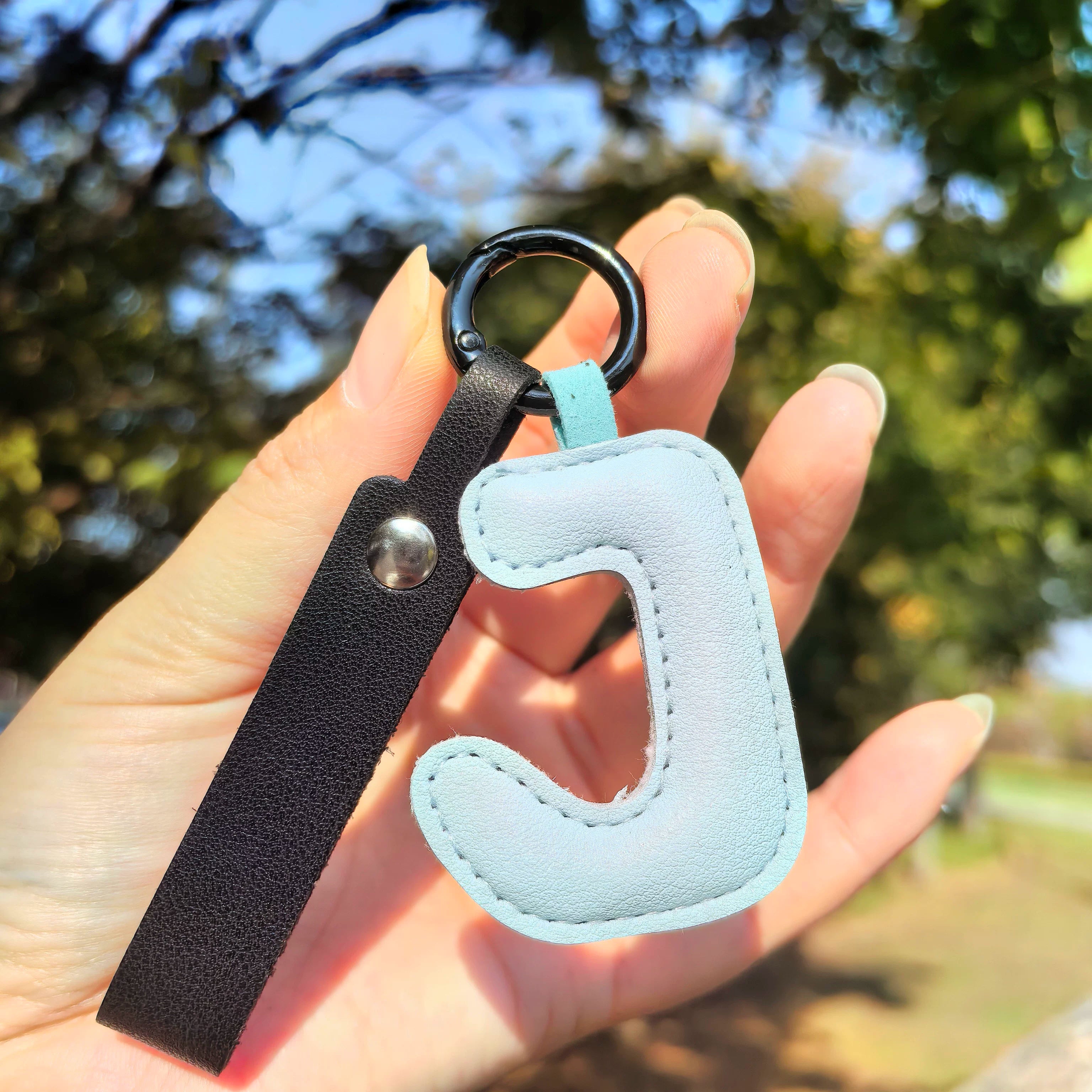 Şokoladlı İngilis hərfli açar zənciri avtomobil açar zənciri çantası aksesuarı mobil telefon cazibəsi ST