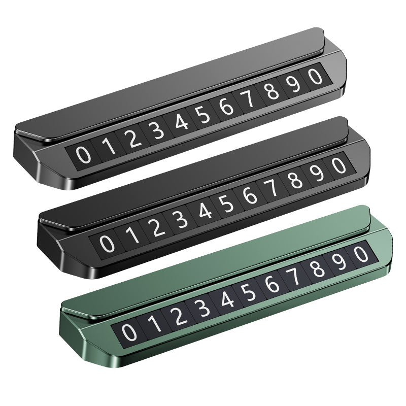 ZEEKR 001 007 7X Yüngül lehimli avtomobil müvəqqəti dayanacaq nömrə nişanı