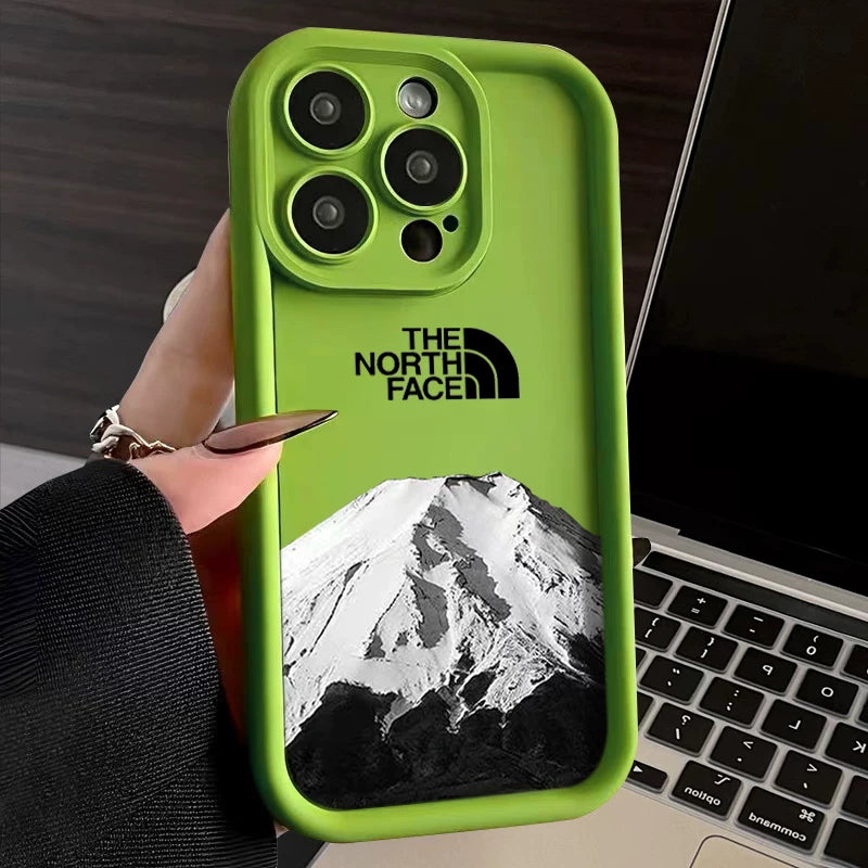 Apple iPhone 15 Pro Max, yeni iPhone 14 premium stil, 13 Pro dəbli brend, 12 North Face Snow Mountain, 11 kreativ, 8 Plus fərdiləşdirilmiş, 7 düşməyə davamlı, kişilər və qadınlar üçün X, XS tam örtük, 16 dəst maksimum üçün uyğundur.