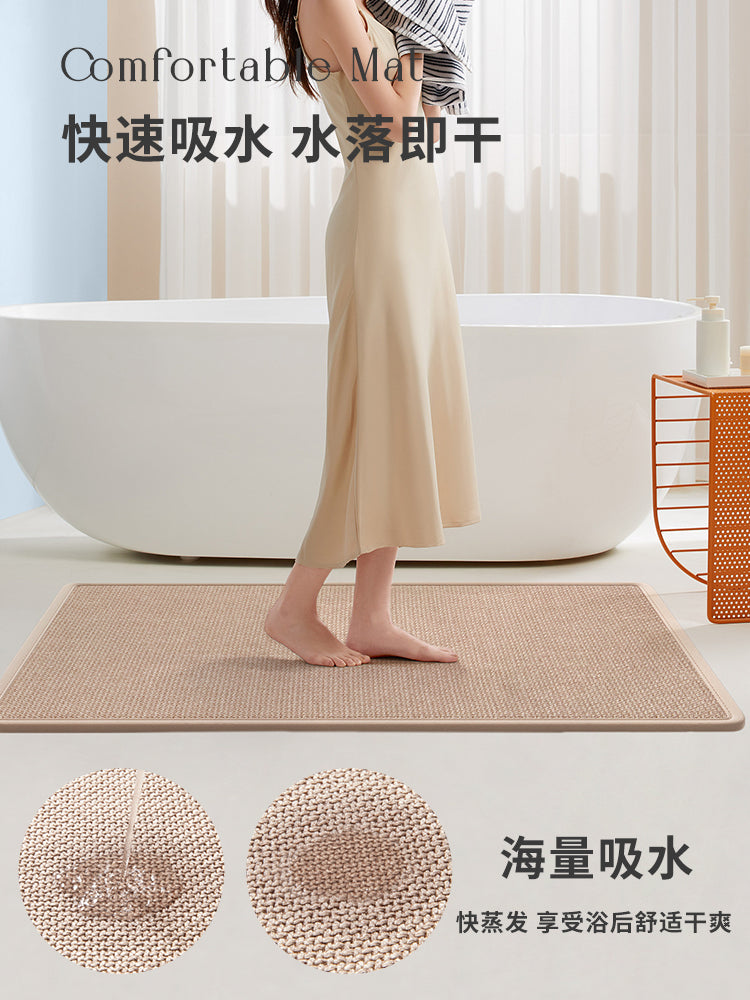 Hamam döşəməsi, vanna otağı üçün super emici paspas, qapı sürüşməyən paspas, tualet ayaq döşəyi, hamam qapısı, hamam xalçası