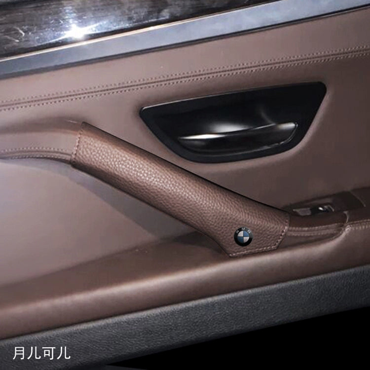 BMW 3 Series 5 Series 7 Series Five Series üçün uyğundur Həqiqi Dəri Daxili Qapı Dəstəyi Əlcəklər Tutacaq örtüyü Təmiz Dəri Əlcəklər