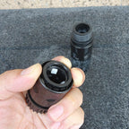 6 Dəqiqəlik Daxili və Xarici İpli Sürətli Bağlayıcı Plastik Emzik Butt Birgə Avtomobil Yuma Bağçası Aksesuarları Bucaq Klapanı Giriş və Çıxış Su Klapanı