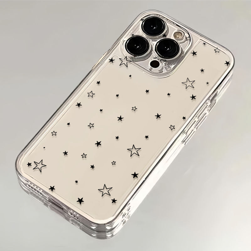 Apple 16 mobil telefon üçün uyğun qara ulduz iPhone14/13/15promax yeni 12 şöhrət 400 Huawei nova14 bir plus iqoo13 qırmızı düyü oppo Xiaomi vivos30 şəffaf