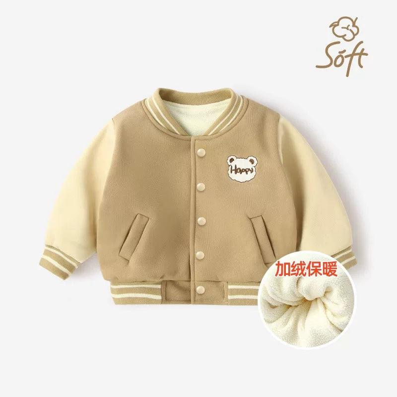 Alman uşaq gödəkçəsi, yeni payız stili, körpə beysbol gödəkçəsi, qızlar üçün erkən payız topu, körpə yaz və payız geyimləri