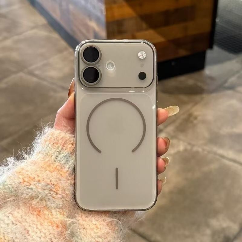 Apple 17Promax ultra nazik yumşaq qabıq iPhone16Plus üçün uyğun olan yeni şaxtalı kreativ mobil telefon qutusu dəriyə uyğun və düşməyə qarşı 15/14/13/12/11 şəffaf TPU kreativ yüksək səviyyəli Hava