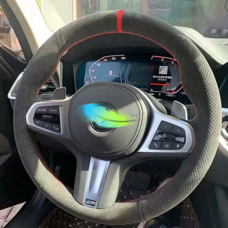 Great Wall Haval H2S Wey VV7S əl ilə tikilmiş sükan örtüyü VV5 Big Dog süet VV6 P8 Cannon H6 F5 F7
