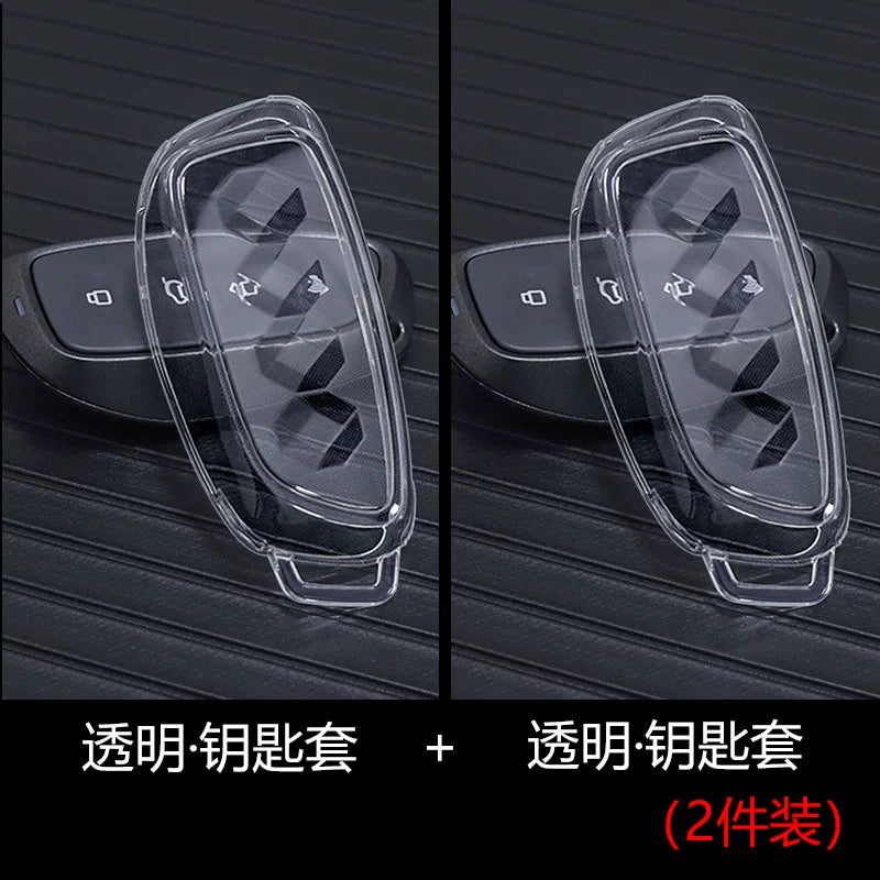 Haver H6 Açar Qapağı İkinci Nəsil və Üçüncü Nəsil H9 Euler M9 Qırmızı Dovşan Toka Böyük Köpək M6 Raptor Çantası Şəffaf Açar Qabıq üçün uyğundur