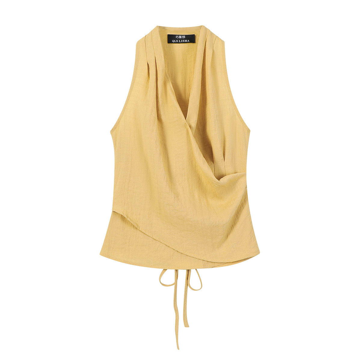 Cholisa-nın zərif dizaynlı, beli sıxan və incəldən qolsuz yaxalıqlı topu qadınlar üçün unikal və efirə xas yay stilidir.