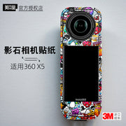 Meibentang insta360 X5 stiker panoramik kamera filmi kölgə daşı 360X5 aksesuarları X5 qoruyucu film üçün uyğundur