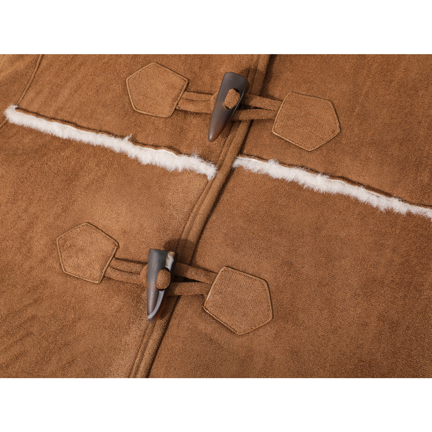 Cholisa Koreya üslubunda 2025-ci ilin qışı üçün şık və dəbli qadın jileti - Quzu yunundan və xəzdən hazırlanmış palto