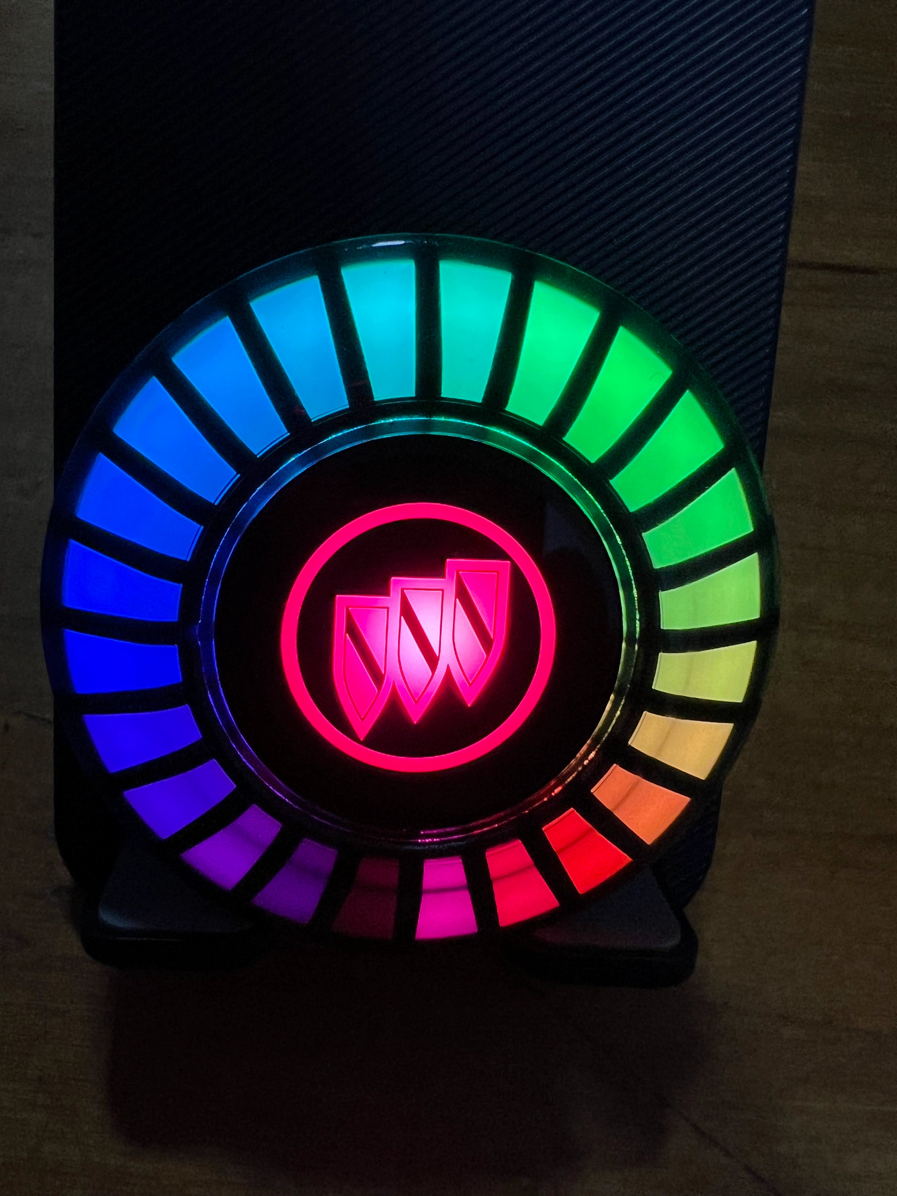 Yeni Təkmilləşdirmə Maqnit Emiş RGB Avtomobil Səsli İdarəetmə Pikap Mühit İşığı Ağıllı Avtomobil Havalandırma Ritmi İşıqlı Dekorasiya