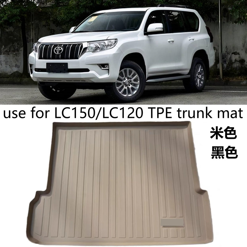 Xüsusi TOYOTA LC150 Prado 120 Prado baqaj döşəməsi TPE rezin suya davamlı arxa qapı