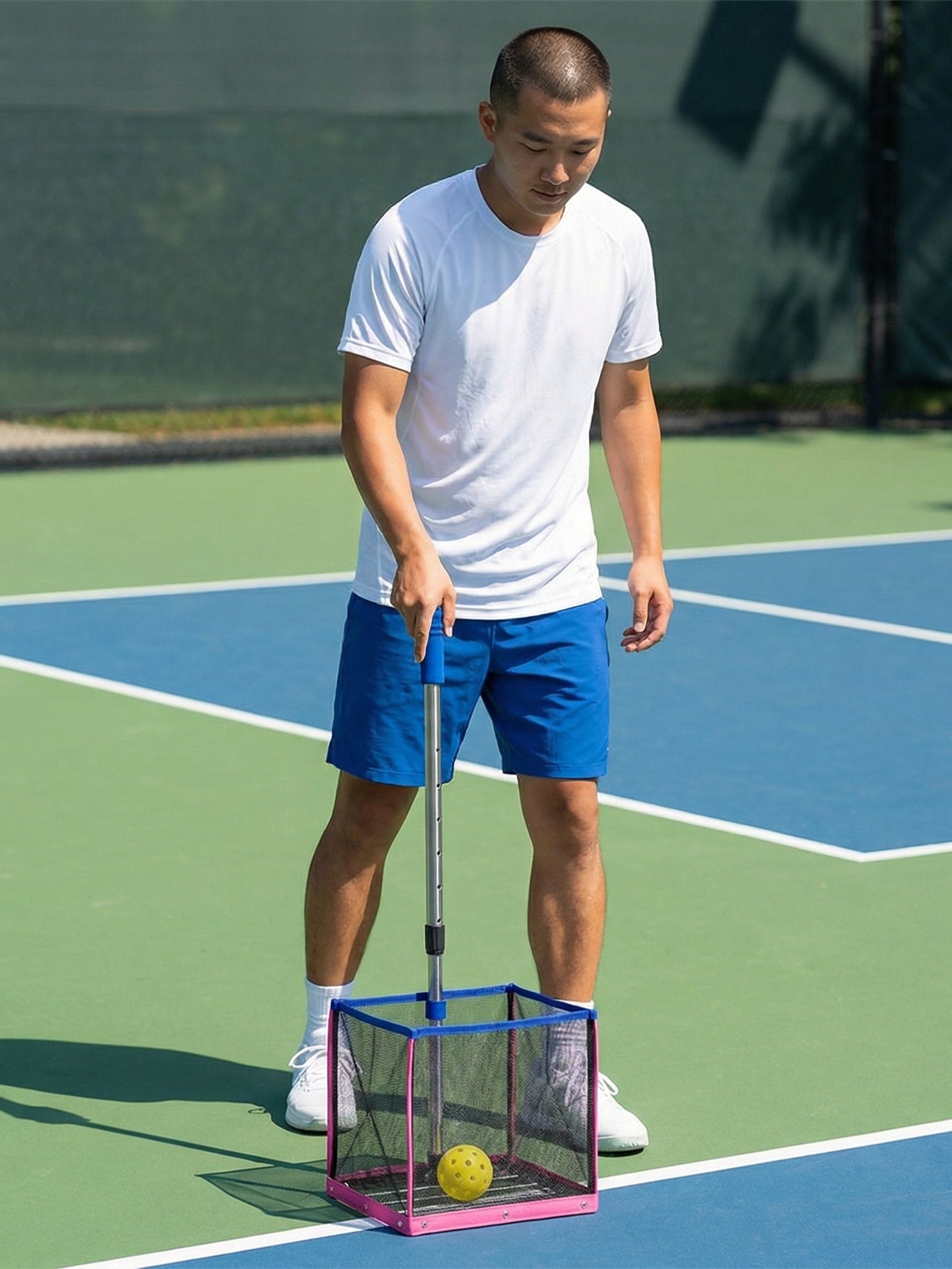 Eisenway Pickleball Top Seçici Peşəkar Təlim Turşu Topu Delikli Top Kollektoru Top Top Artefaktı