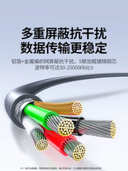 Green Alliance usb to rs232 serial kabel 9-pin doqquz pinli printer pl2303 rabitə məlumat kabeli db9 kişi qadın konnektoru sənaye dərəcəli əlaqə com adapter çevirici serial porta - 2