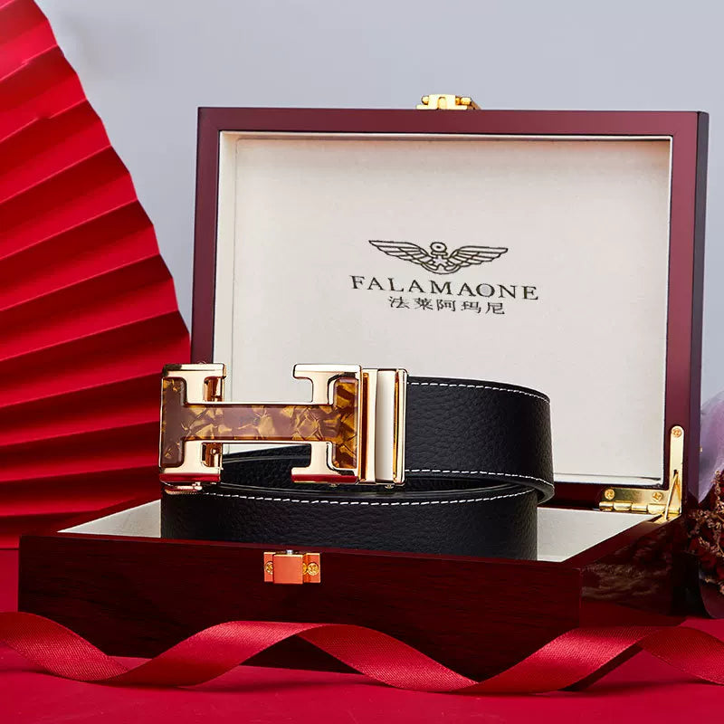 Falley Armani Kişilər üçün Həqiqi Dəri Kəmər, Çoxfunksiyalı Şalvar Kəmər, Təmiz İnək Dərisi, Gənclər üçün Markalı Kişilər üçün Gündəlik Kəmər