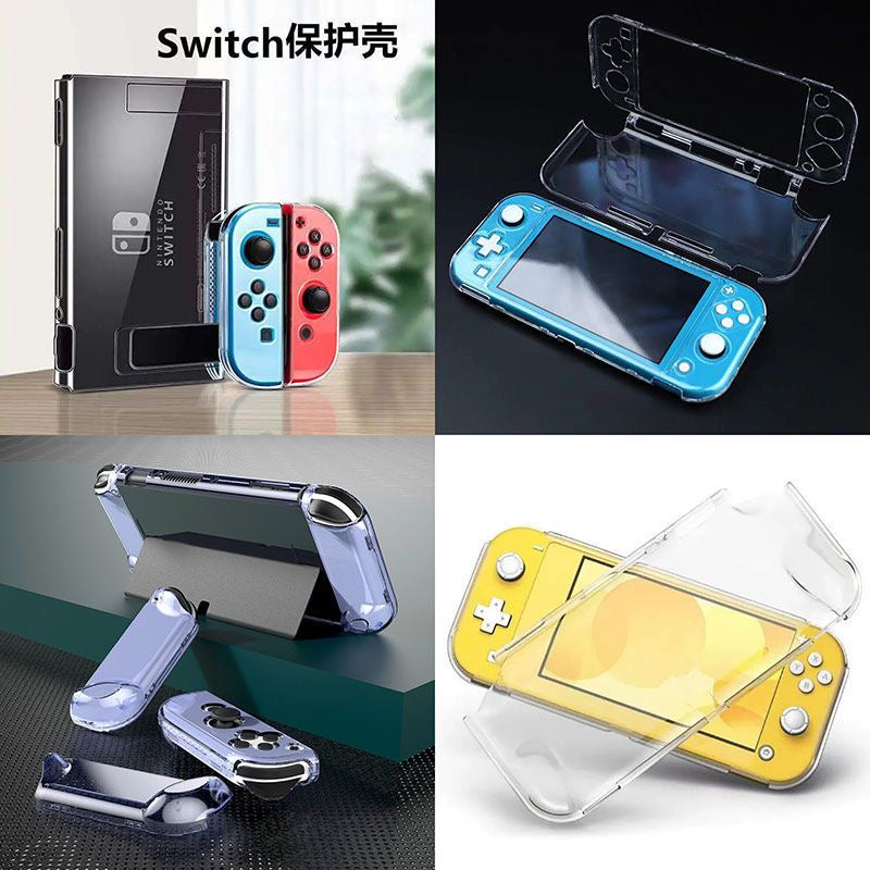 switch2 qoruyucu qutu oled yumşaq qabıq birləşdirilə bilən baza qoruyucu qutu lite hər şey daxil olan sərt qabıq NS kristal şəffaf qabıq
