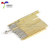 Sınaq zondunun geri çəkilə bilən yaylı yüksük Huaronghua PCB yanan çip pin qolu P50/75/100/125