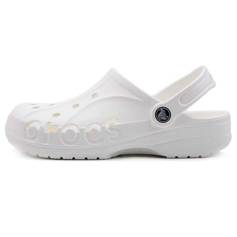 Crocs kişi ayaqqabısı qadın ayaqqabısı Crocs rəsmi flaqmanı Beiya qara çimərlik ayaqqabısı hündür sandalet terlik