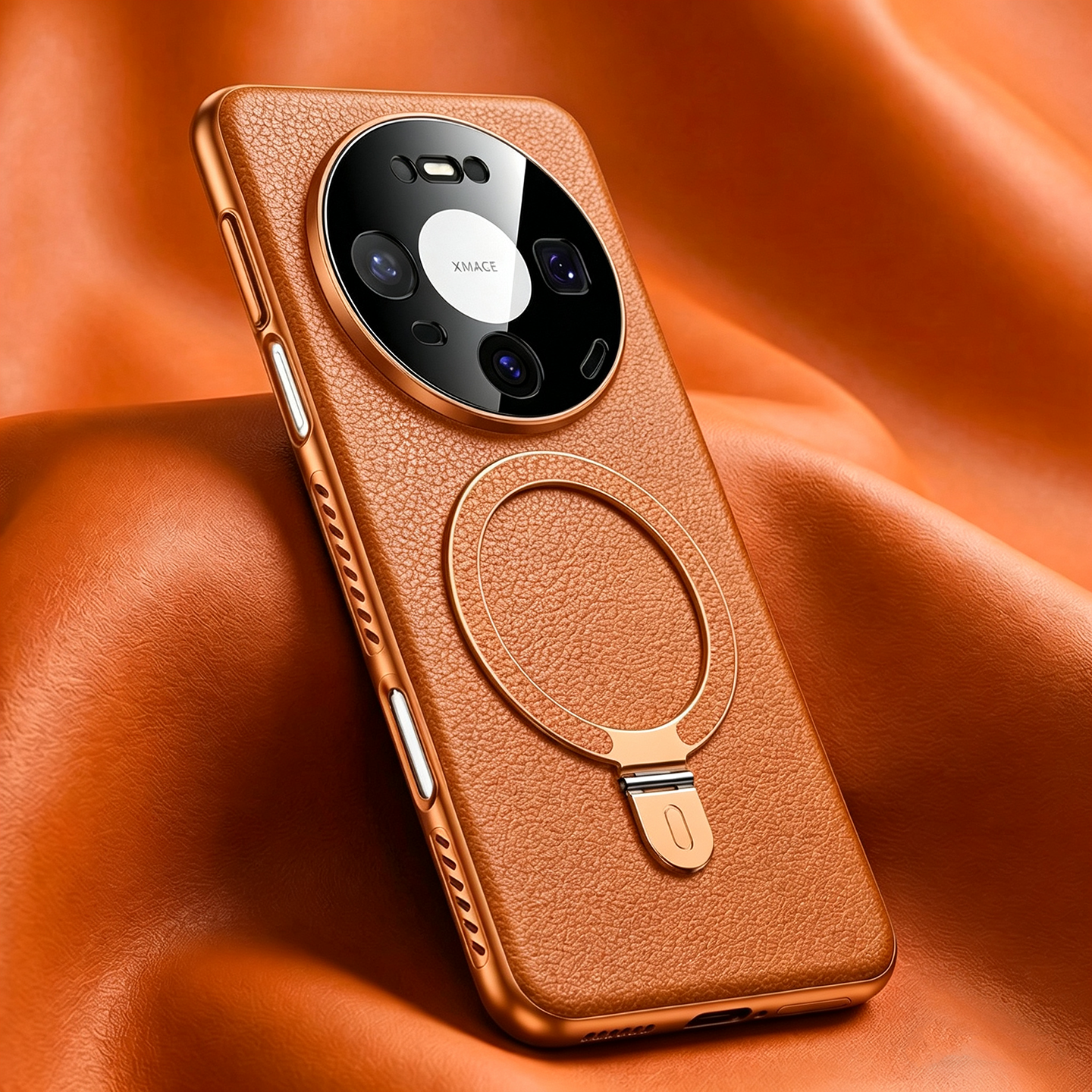 Yay Huawei mate80promax üçün uyğundur, yeni üslubda stendli orijinal dəri mate70pro+ qoruyucu qutu, ultra nazik istilik yayan düz dəri Mate60 qutusu, hər şey daxil olmaqla, düşməyə qarşı tutqun sürüşməyə qarşı mt